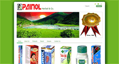 Desktop Screenshot of painolherbal.com